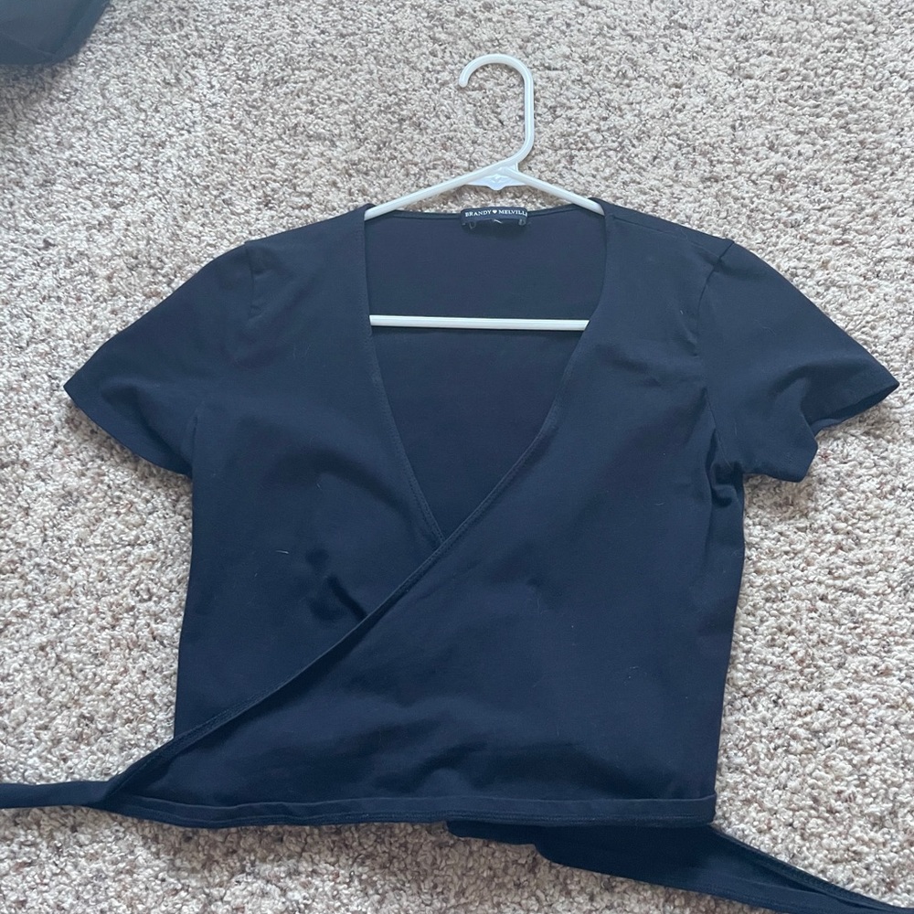 Brandy Melville Wrap Top